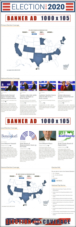 NEW! Turnkey primary and general election coverage from TownNews and the AP