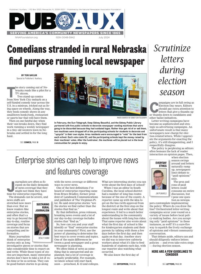 Current issue of Publishers' Auxiliary