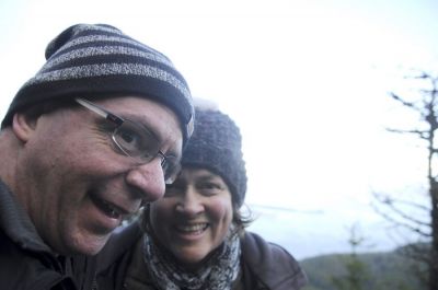 Sequim Gazette Editor Michael Dashiell and his wife, Patsene, enjoy a hike on Orcas Island, Washington, in 2019. (Photo by of Michael Dashiell)