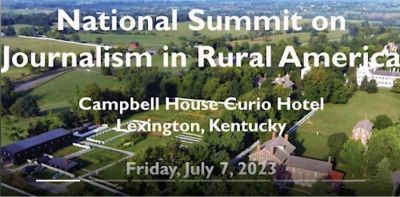 The program will include a wide range of news-industry professionals, academic researchers, journalism funders and community developers (including some rural journalism start-ups) who realize that communities need local journalism. Click here to register (https://www.eventbrite.com/e/third-national-summit-on-journalism-in-rural-america-registration-636729193157)