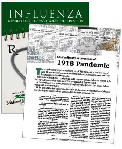 “Influenza: Lessons Learned in 2018 and 2019” was a special section that featured stories commemorating the influenza outbreak of 1918, plus the efforts in modern times to prepare for the flu.