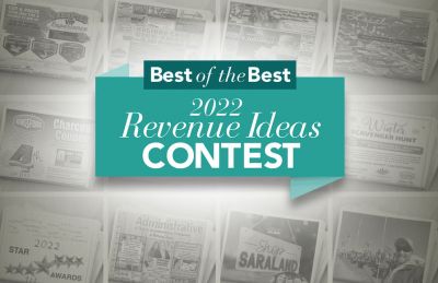 The website features a pre-recorded webinar and gallery showcasing the contest winners and honorable mentions, with details of how they successfully implemented their most successful revenue-generating programs of 2022.