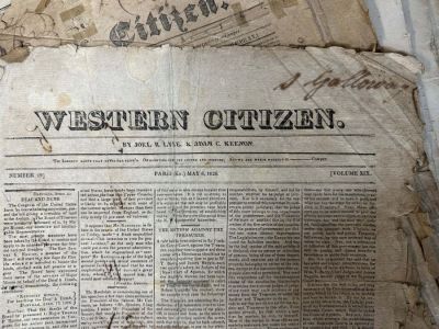 The Western Citizen was the predecessor to The Bourbon County Citizen. It launched in 1807, and since then, it is believed not a week has gone by without a newspaper named  Citizen  on the newsstands.